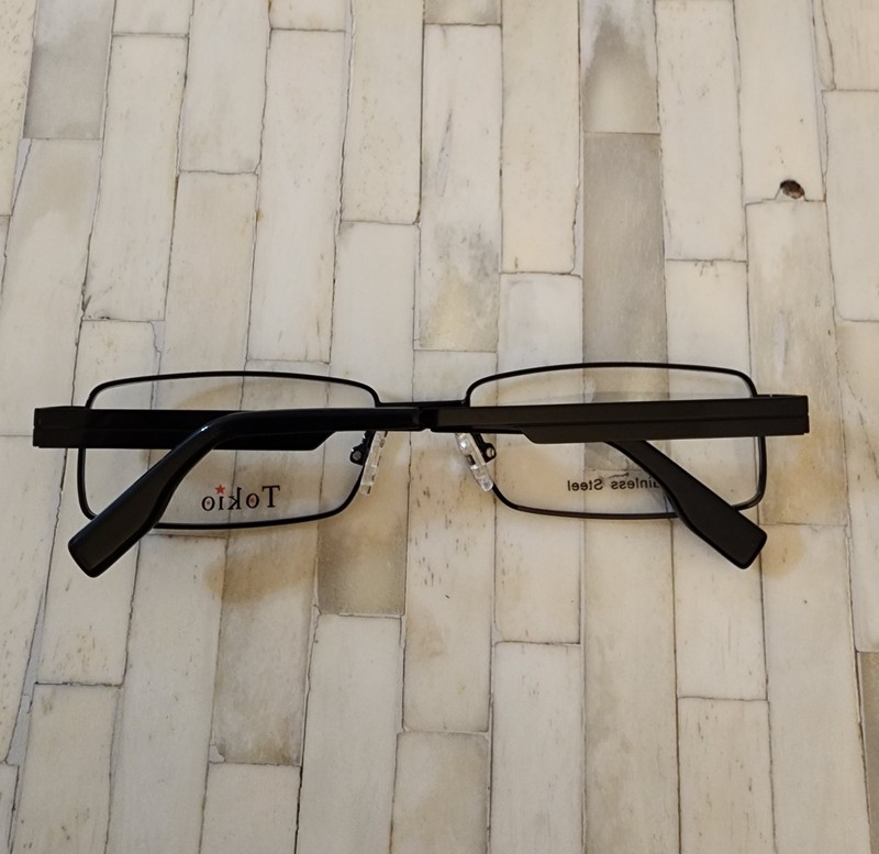 TOKIO Eyeglasses 1745 Metal Frames 53-17-140 BLACK NEW gallery
