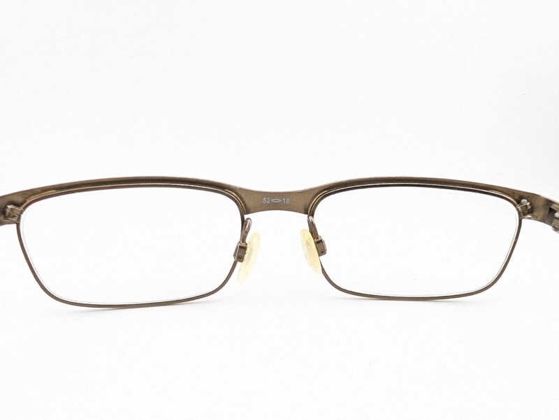 Oakley Eyeglasses Frames Only, STEEL PLATE, OX3222-0452,52-18-141, Powder Pewter gallery