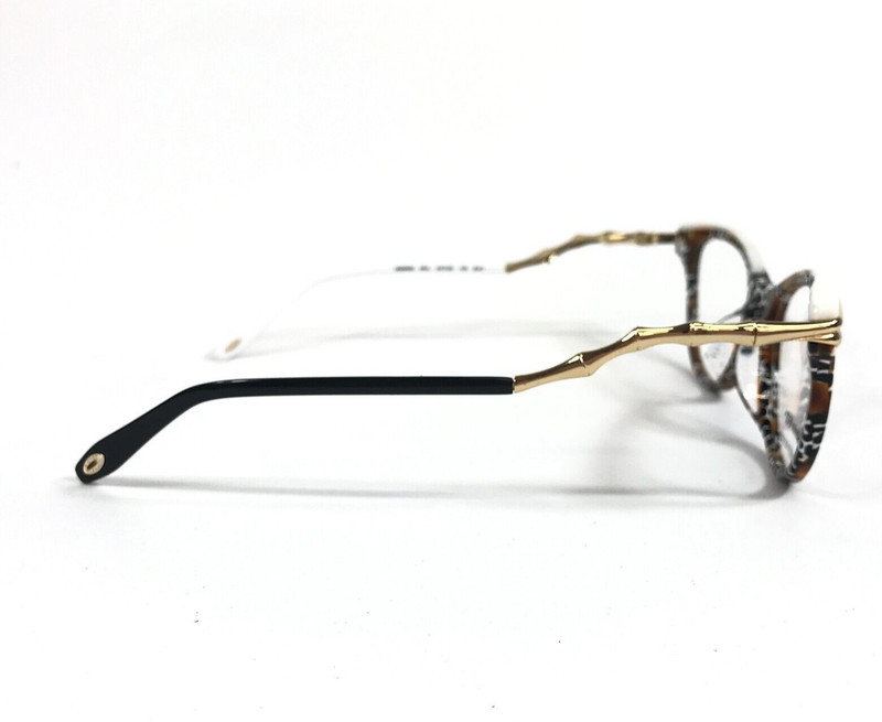 Glemaud by Tura Eyeglasses Frame VGO032 MUL Multicolor Crackle Cat Eye 54-20-145 gallery