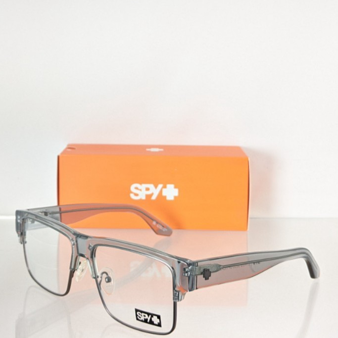 New Authentic SPY+ Eyeglasses CYRUS OPTICAL 5050 Grey Transparent 60mm Frame