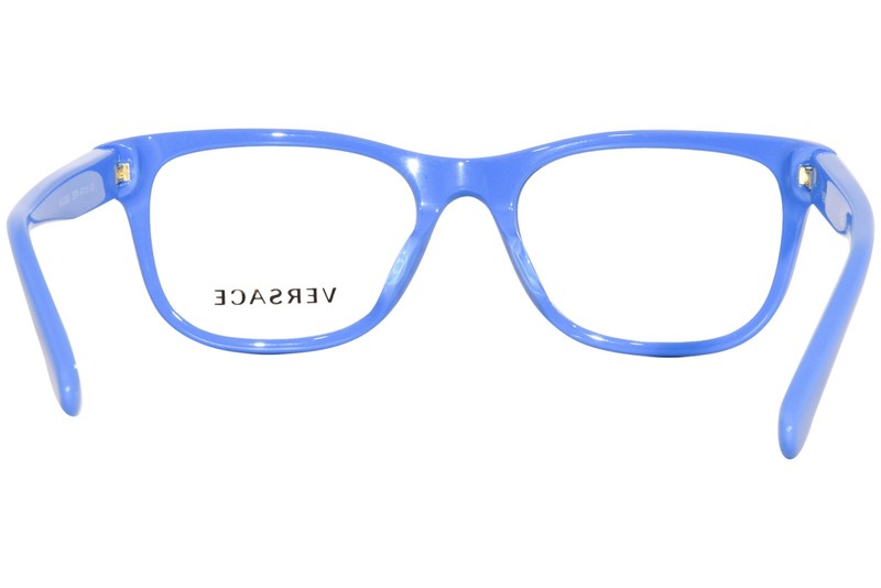 Versace VK3325U 5379 Eyeglasses Youth Kids Blue Full Rim Square Shape 45mm gallery