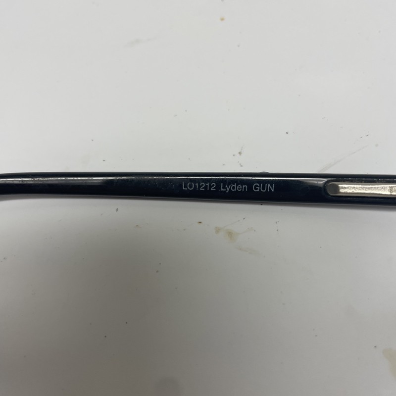 Lot 1212 Lyden Gun Black Plastic and Metal Eyeglass Frames with Case gallery