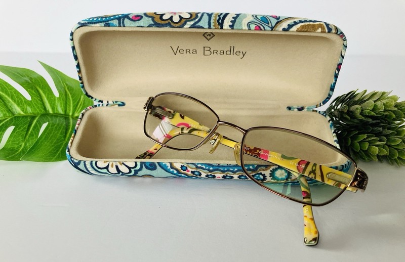 VERA BRADLEY PEGGY TUTTI FRUTTI TFI MULT AUTHENTIC DESIGNER EYEGLASSES 52-16