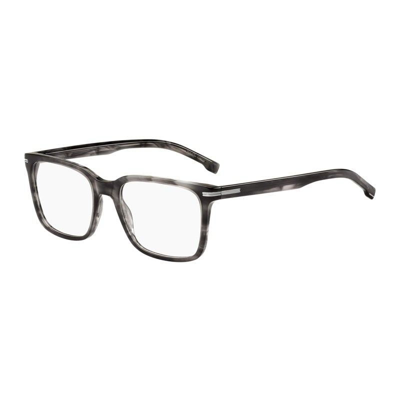 NEW Hugo Boss BOSS 1602 02W8 00 Grey Horn 53mm Eyeglasses