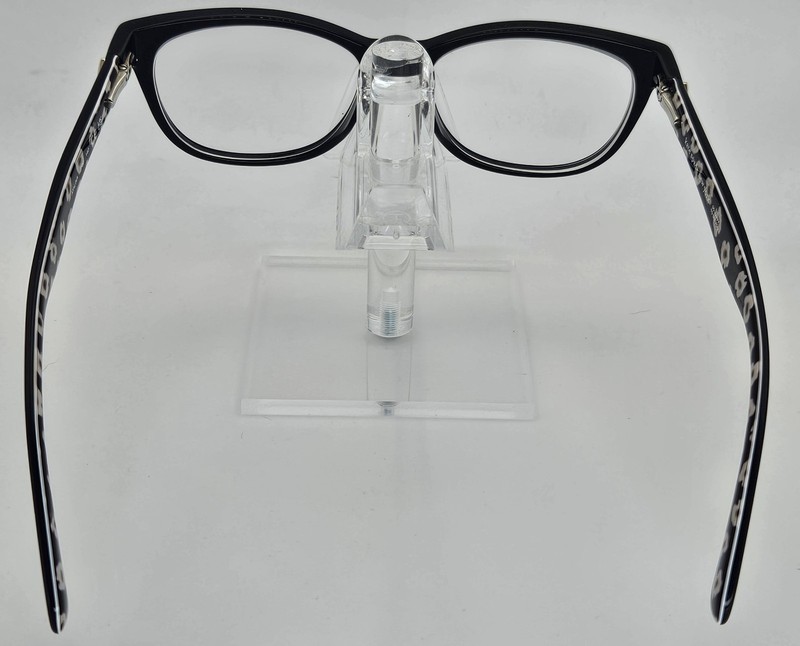 Kate Spade Atalina Eyeglass Frames 51-16-140 Black Floral Women's w Case R3 gallery