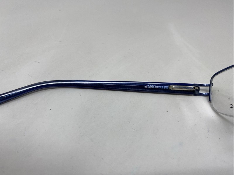 Bellissima BL 619 NAVY 48-16-130 Blue Metal Half Rim Eyeglasses Frame -O77 gallery