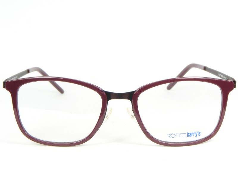 Röhm harry's Mod. 1649 COL. 685 BURGUNDY EYEGLASSES GLASSES Rohm 52-18-140mm gallery