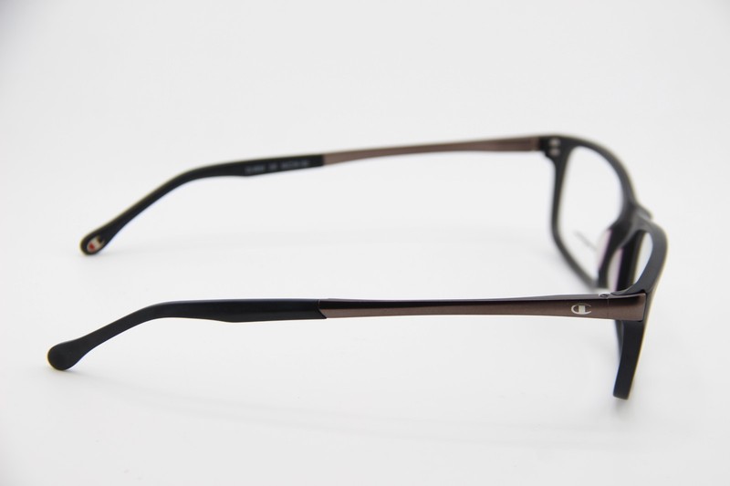 NEW CHAMPION CU 4004 C01 MATTE BLACK GUNMETAL AUTHENTIC FRAMES EYEGLASSES 58-19 gallery