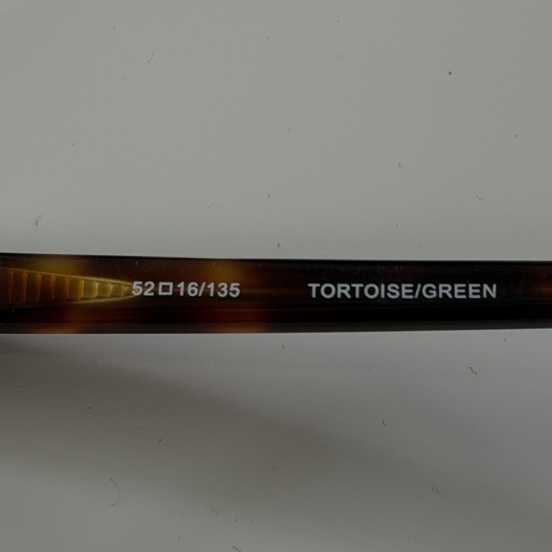 Karen Kane Eyeglasses Frames Only, SPRUCE, 52-16-135, Tortoise/Green gallery