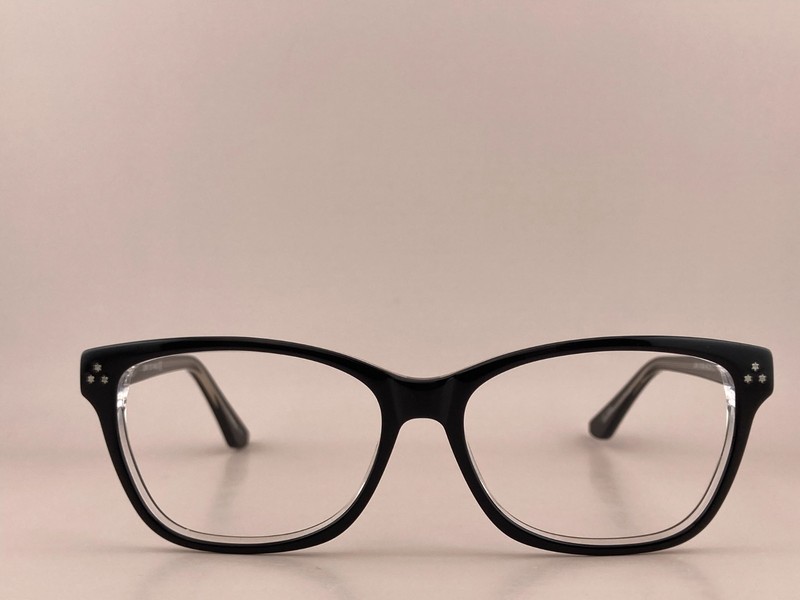 Link Occhiali 1010B C. 1 Eyeglasses Frames Black Full Rim 54-15-140 gallery