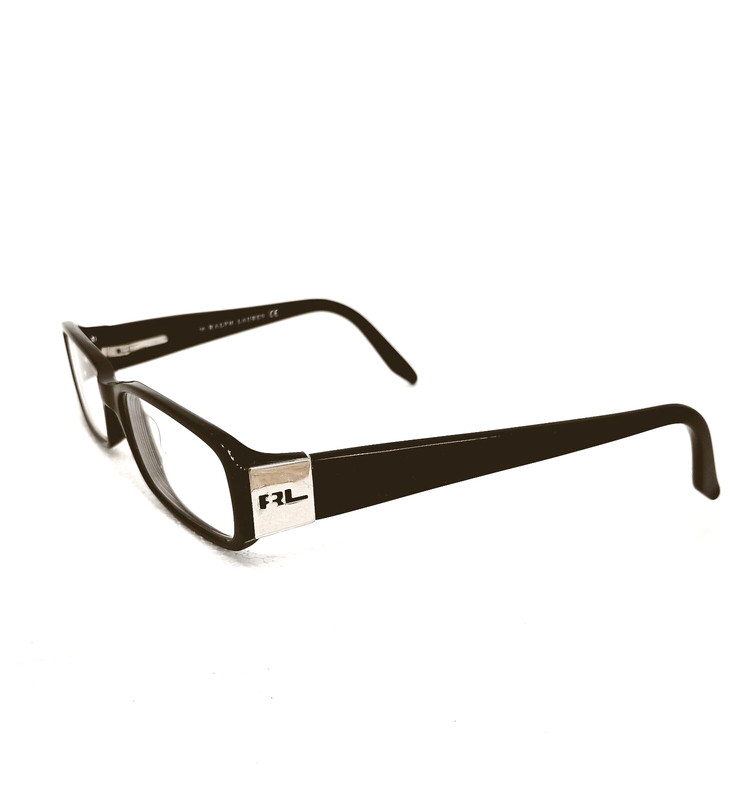 Ralph Lauren Eyeglasses 135 RL 1483 807 Black & Silver